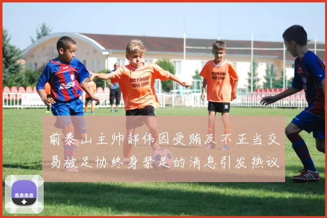 前泰山主帅郝伟因受贿及不正当交易被足协终身禁足的消息引发热议